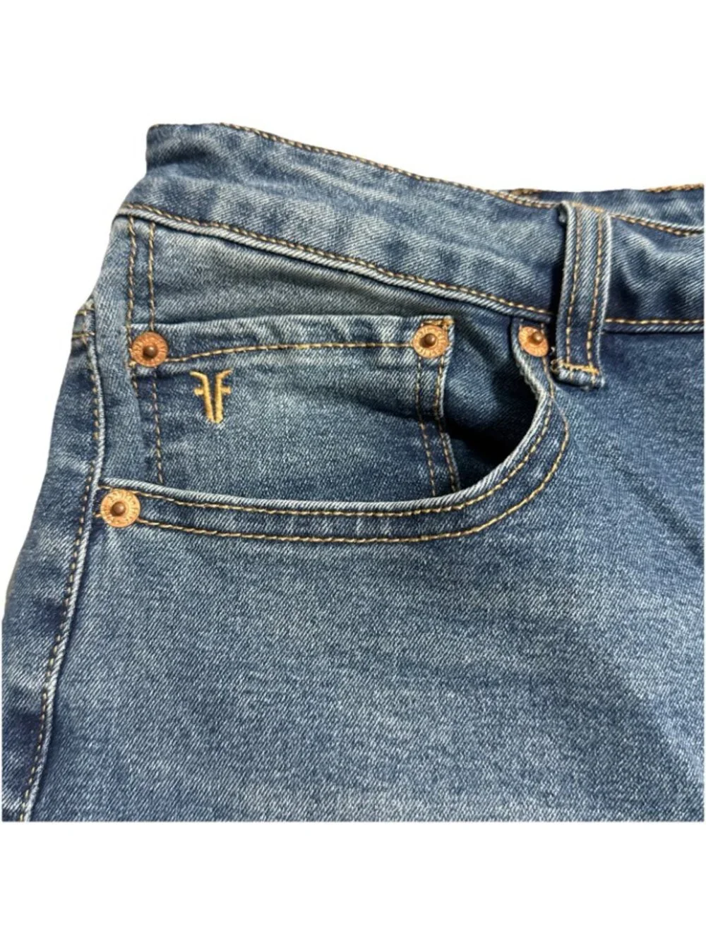 Frye Jeans Womens Size 12/31 Blue Denim 5 Pockets Straight Leg